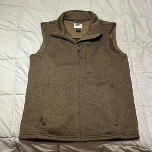 BNWOT Natural Gear Fleece Vest- Cache River (Large)
